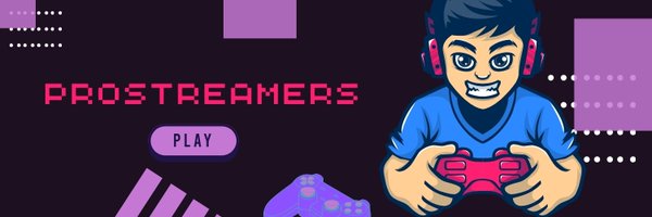 Pro Streamers🎮 Profile Banner