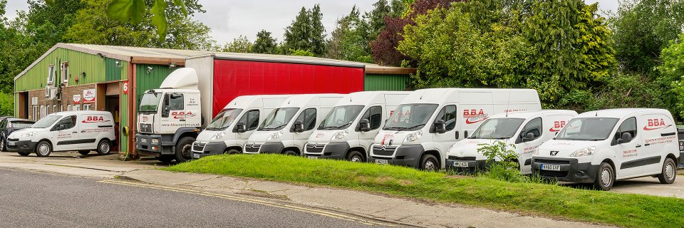 BBA Courier Systems banner