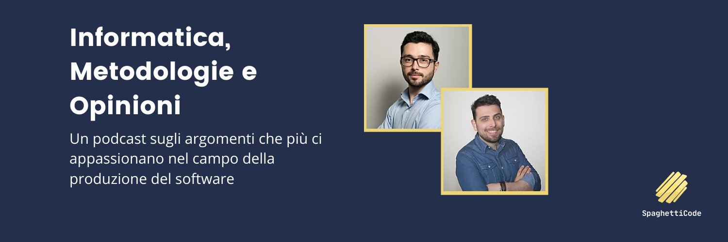 SpaghettiCode - Il Podcast banner