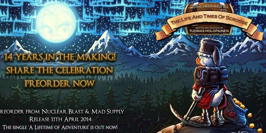 Tuomas Holopainen banner