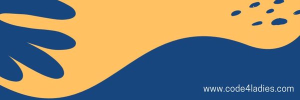 Code4Ladies Profile Banner