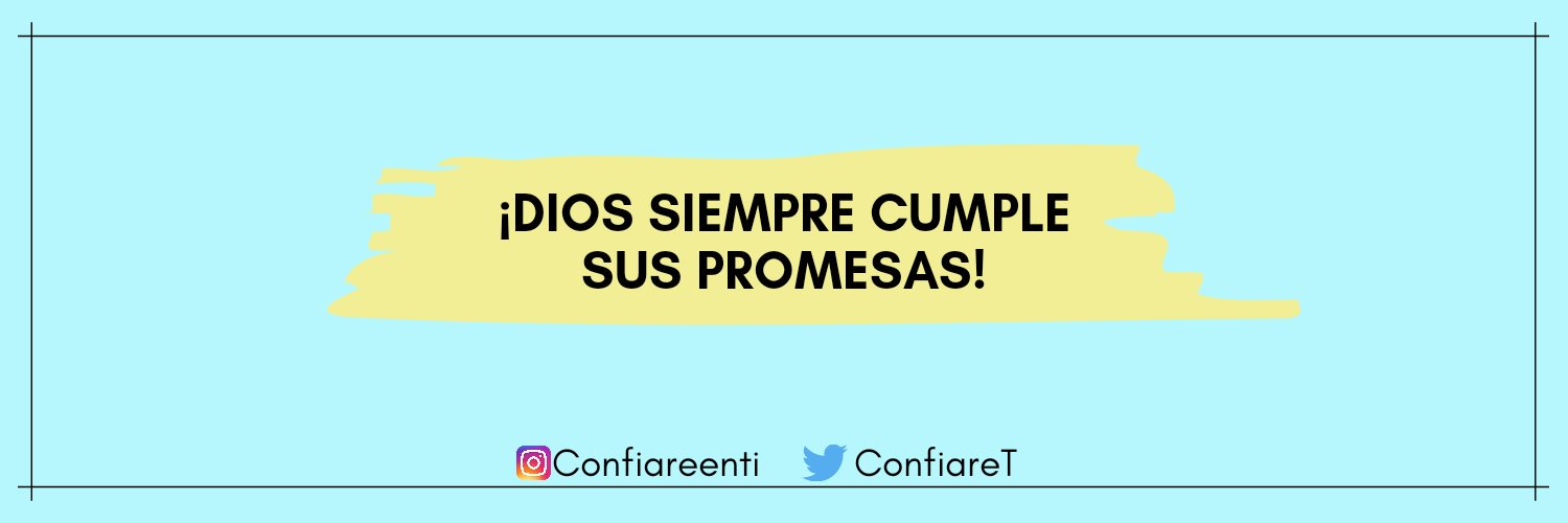 Confiaré en tí banner