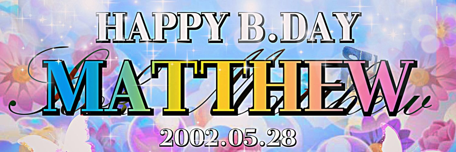 Happy매튜^^ banner