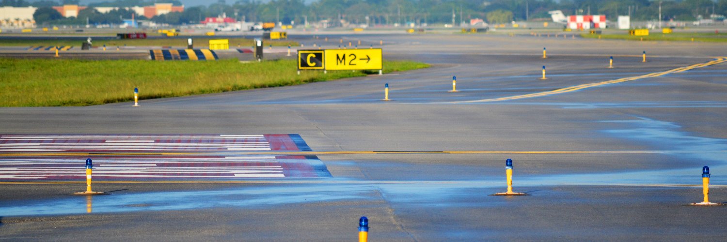 Palm Beach International Airport banner