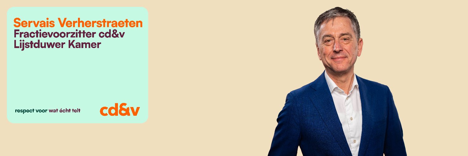 Servais Verherstraeten banner