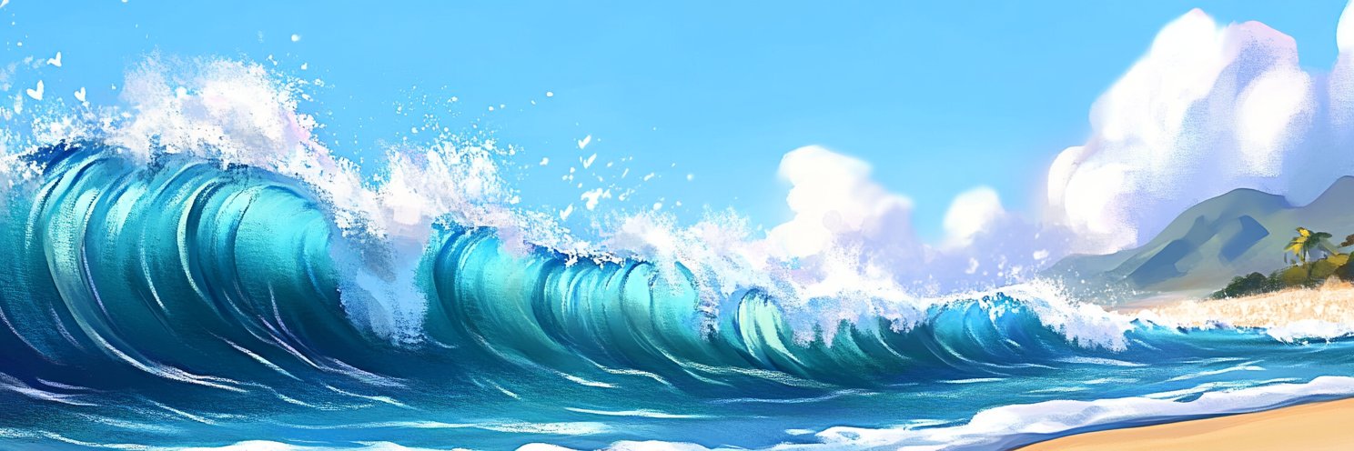 🌊splashy banner