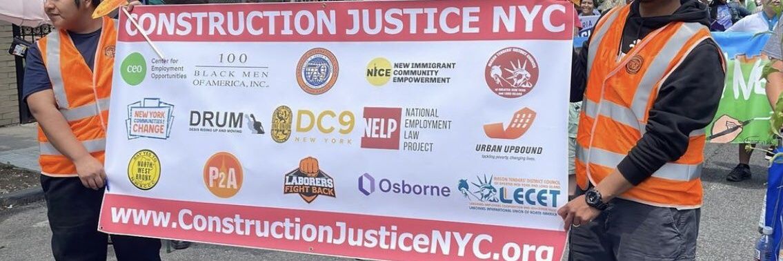 Laborers Local 79's banner
