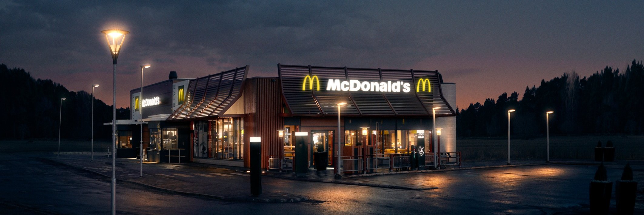McDonald's Sverige banner