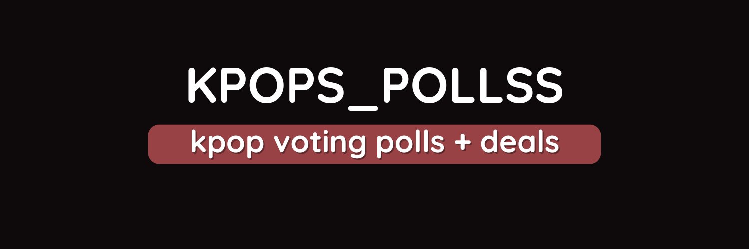 kpop polls! banner