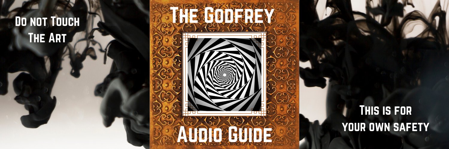 The Godfrey Audio Guide banner