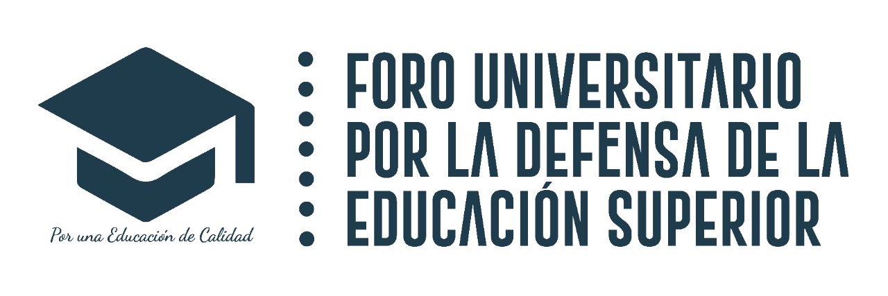Foro Universitario por la Defensa de La Educación banner