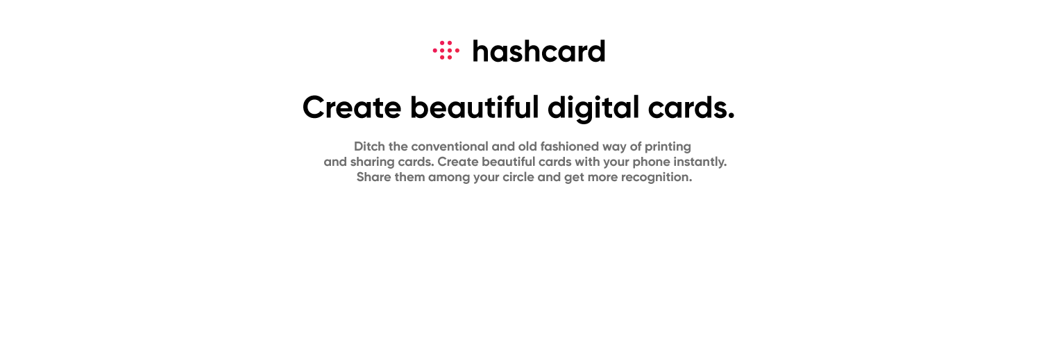 Hashcard banner
