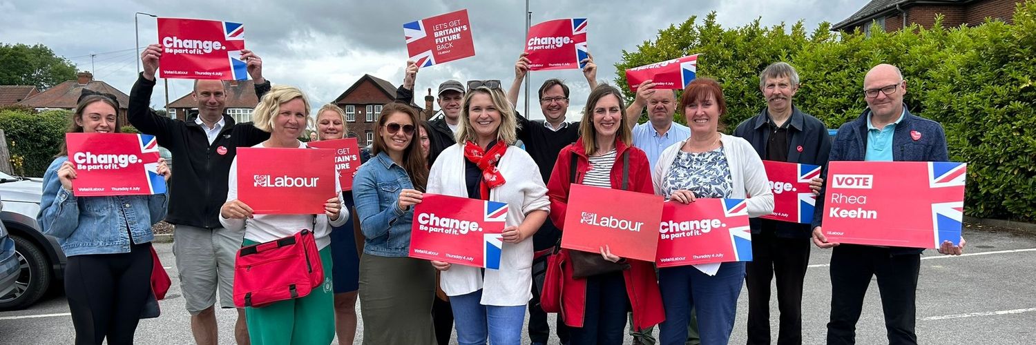 Ashfield Labour 🌹 banner