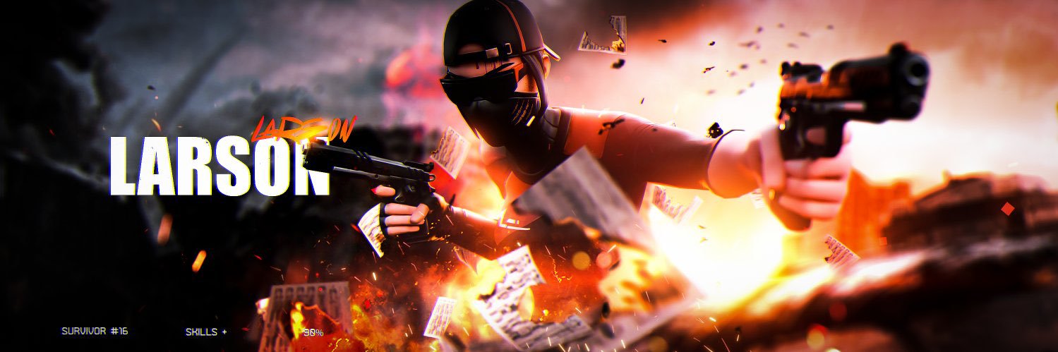 Larson banner