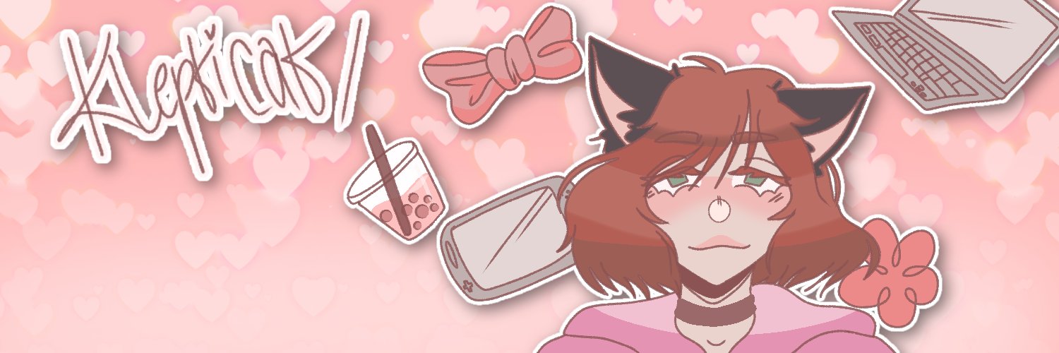klepticat's profile banner image