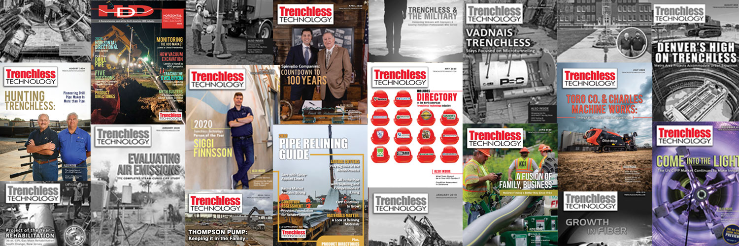 Trenchless Technology Magazine banner