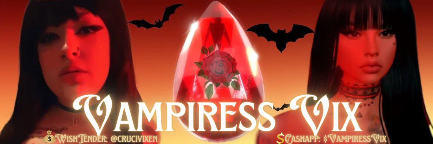 Vampiress Vix🩸 Profile Banner