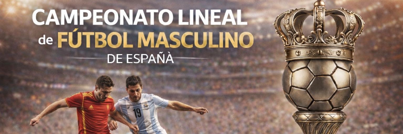 Campeón Lineal de Futbol de España banner