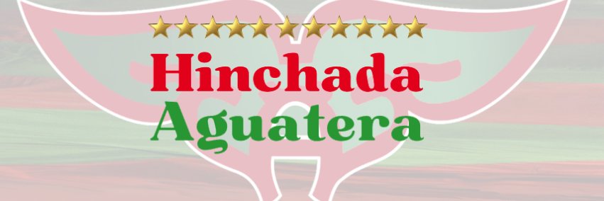 Hinchada Aguatera banner
