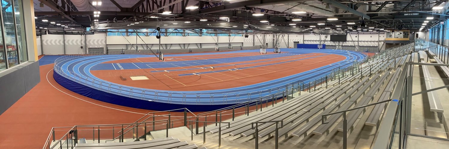 Dr. Conrad Worrill Track & Field Center at Gately banner