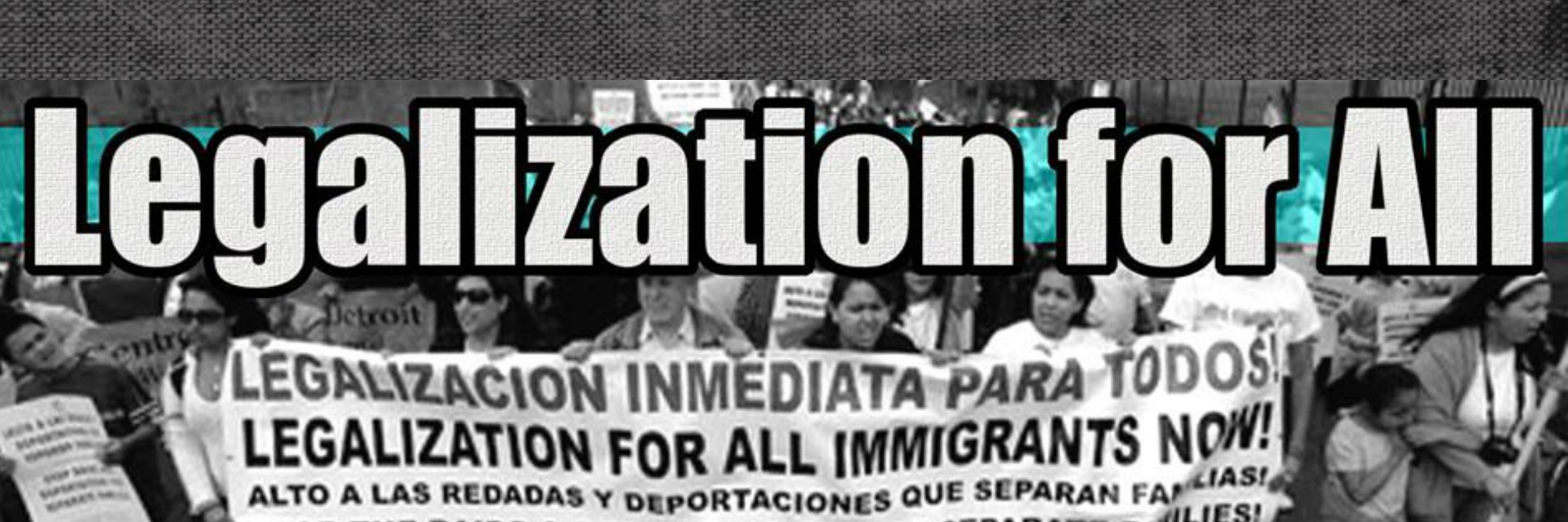 Legalization for All's banner