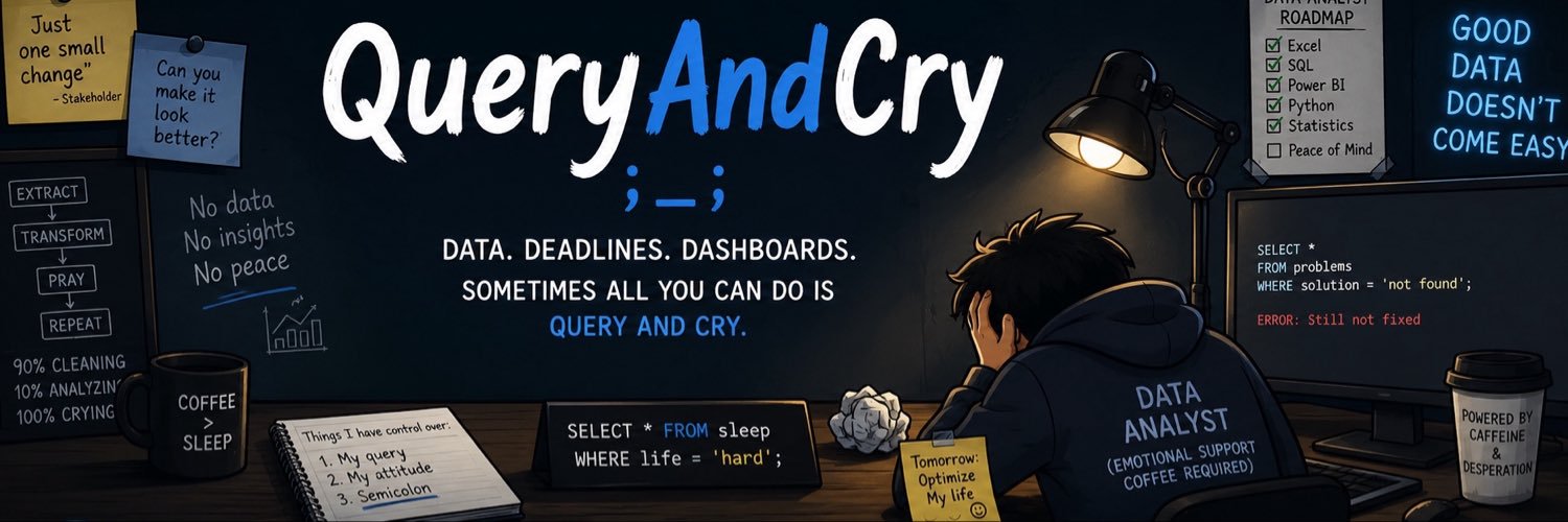 QueryAndCry's profile banner image