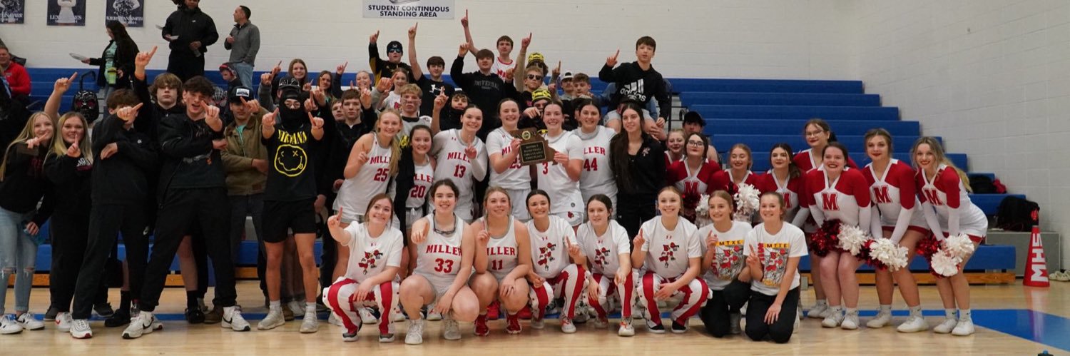 Miller Lady Cardinals Basketball banner