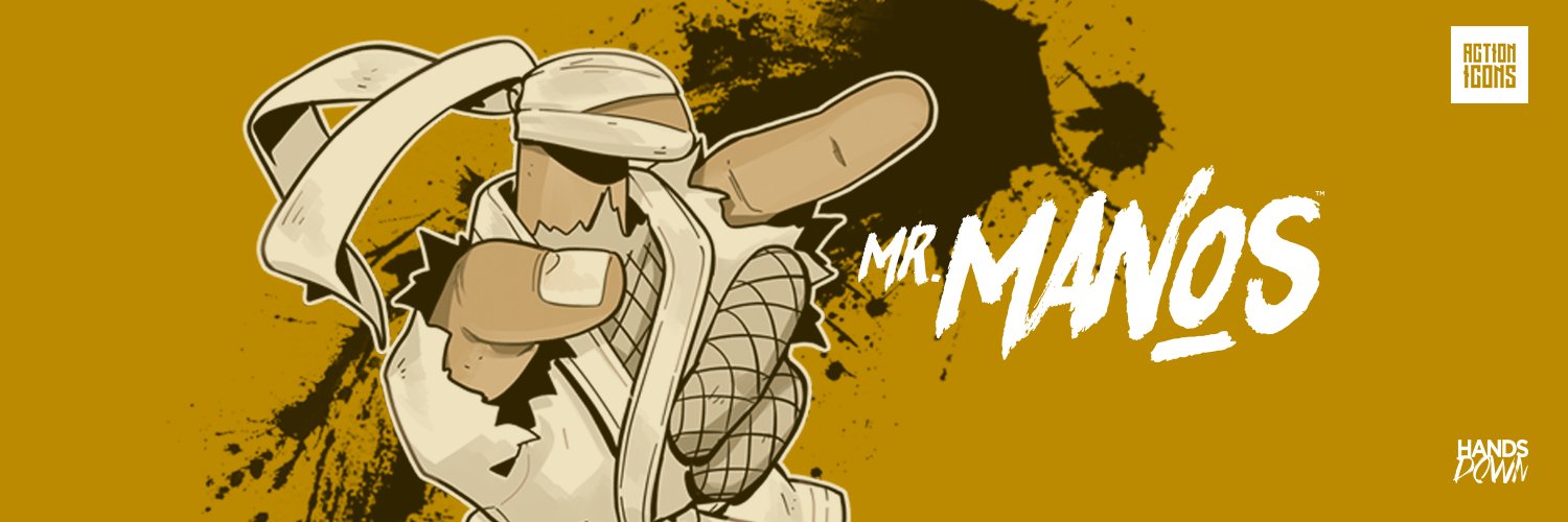 Mr. Manos banner