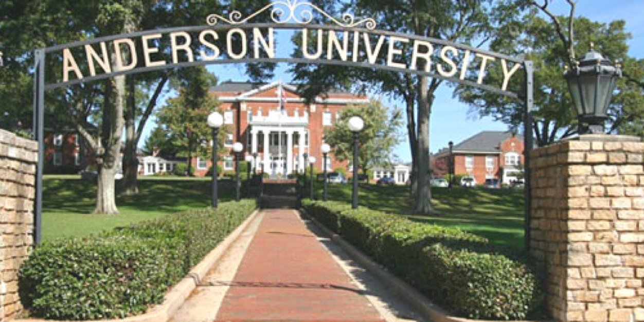 Anderson University banner