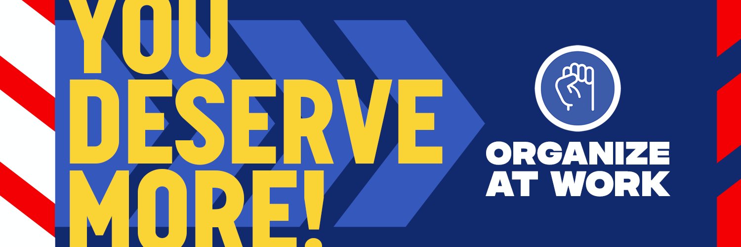 Emergency Workplace Organizing Committee (EWOC)'s banner