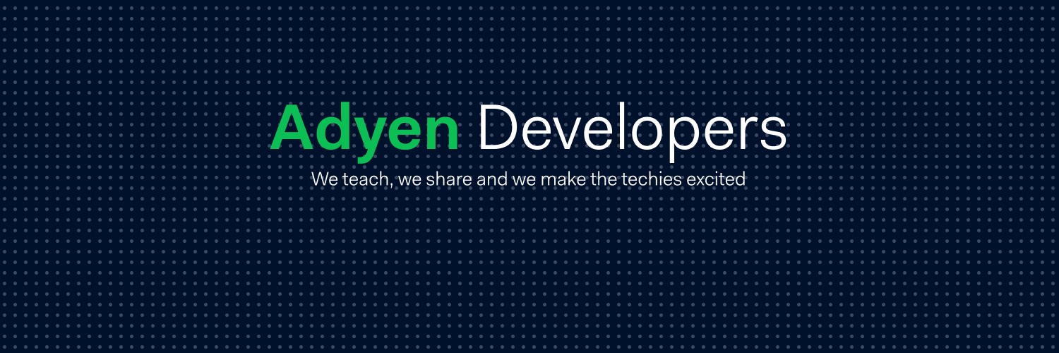 Adyen Developers's banner