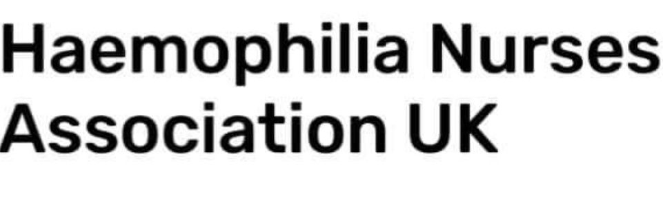 Haemophilia Nurses' Association UK 🇬🇧 banner