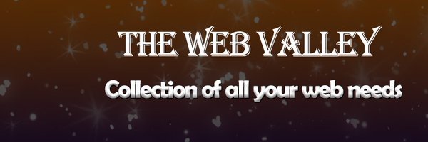 thewebvalley Profile Banner