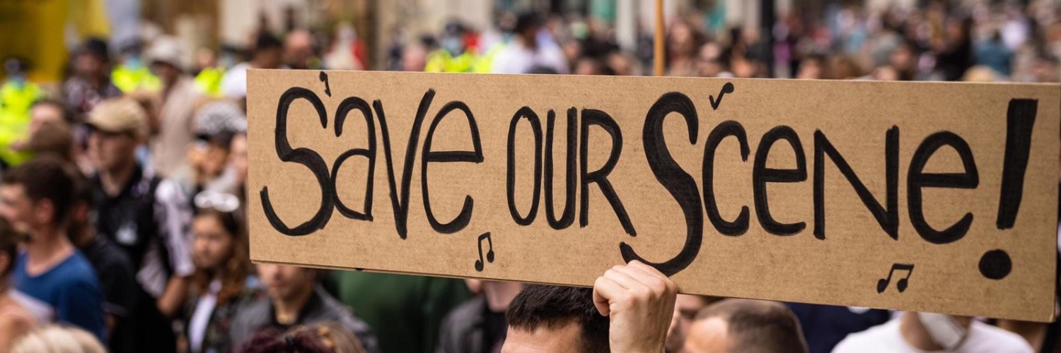 SaveOurSceneUK banner