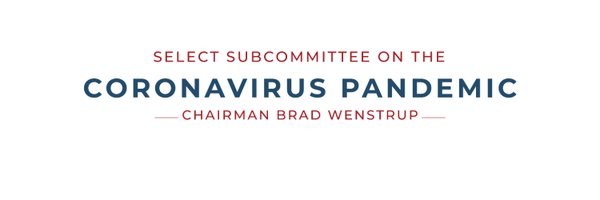 Select Subcommittee on the Coronavirus Pandemic Profile Banner