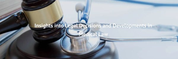MedicalLawBlog Profile Banner