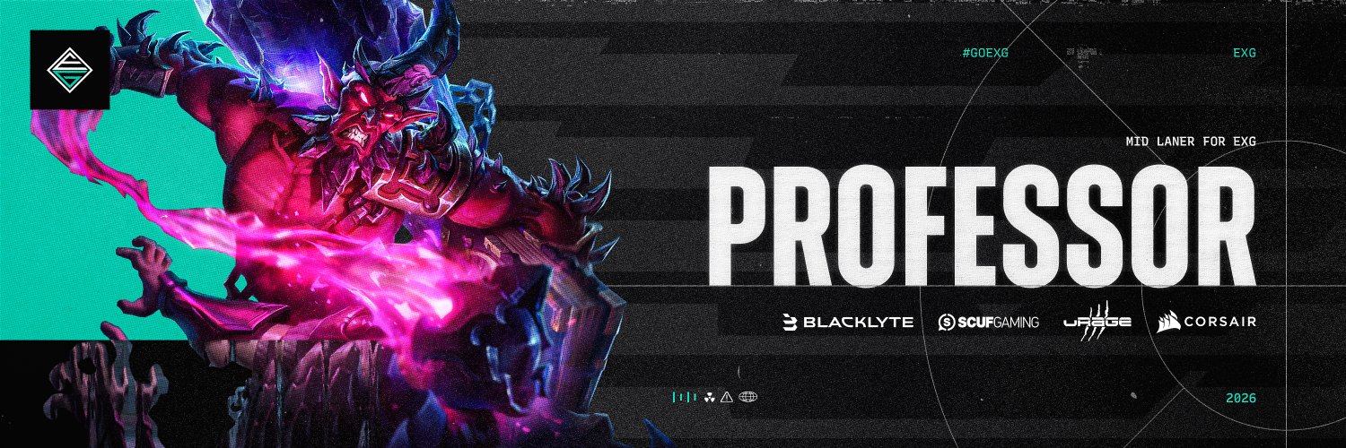 Professor banner