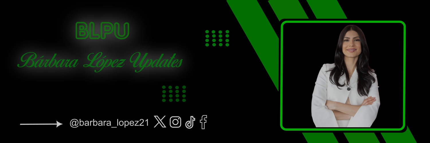 Bárbara López Updates banner