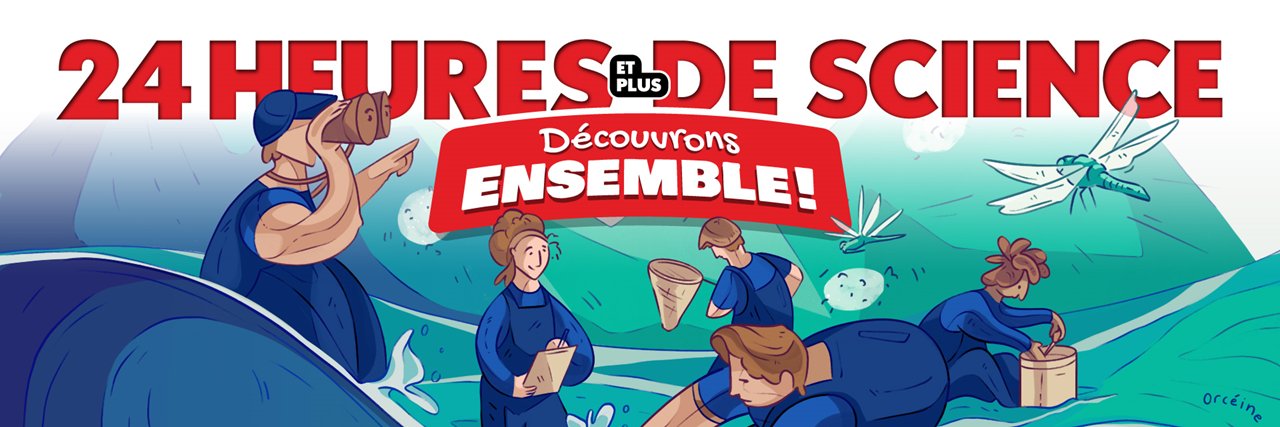 24 heures de science banner