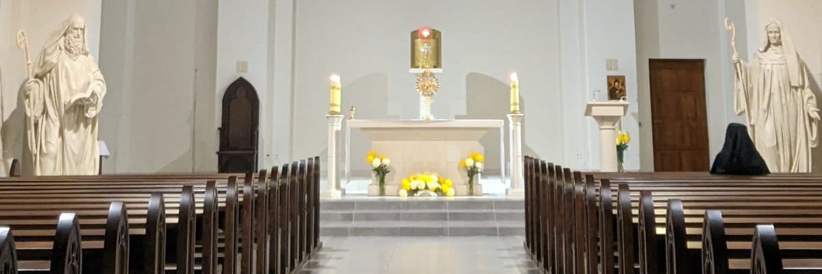 Sr Augustina OSB banner