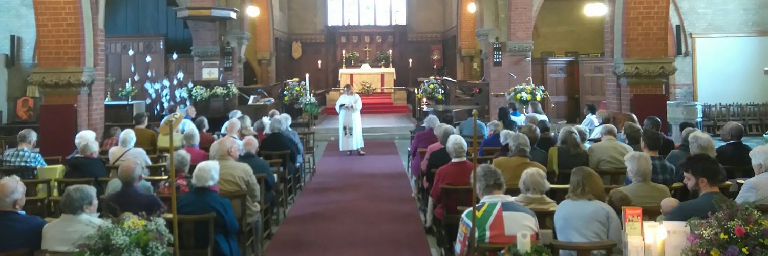 Christ Church, Freemantle with Millbrook banner
