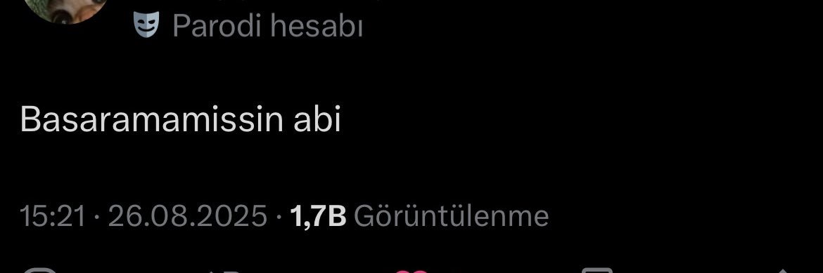 başaramadım banner