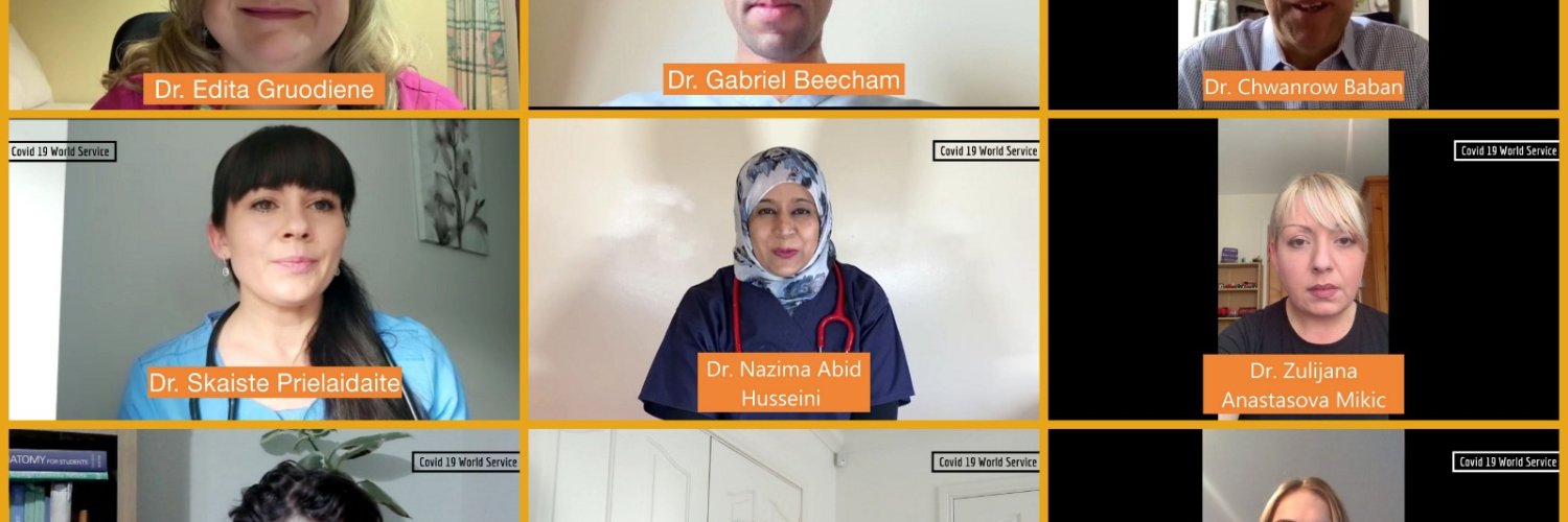 Covid19 World Service banner