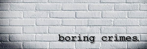 Boring Crimes Podcast Profile Banner