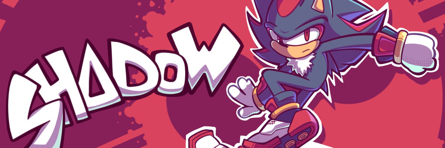 Shadow the hedgehog banner