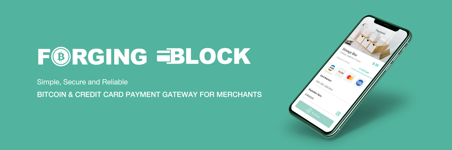 ForgingBlock Status banner