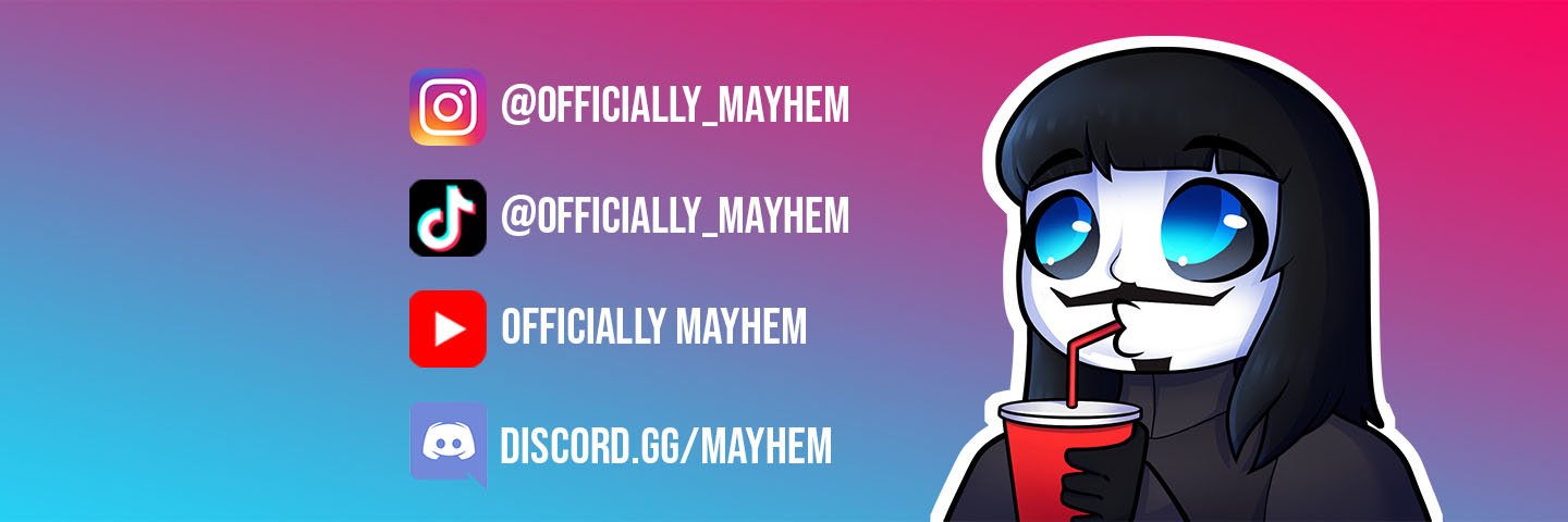 MAYHEM banner