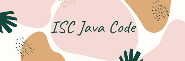 IscCode Profile Banner