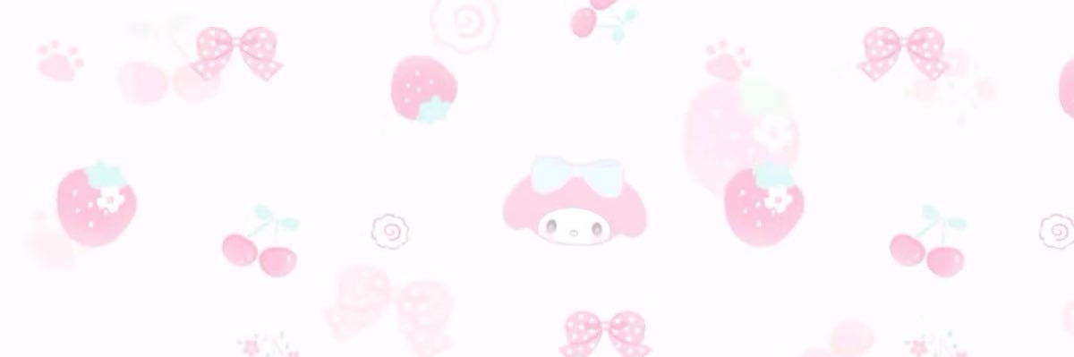 보조개 🎀 banner