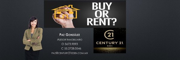 Paz González _ Asesor Inmobiliario Century21Edén Profile Banner